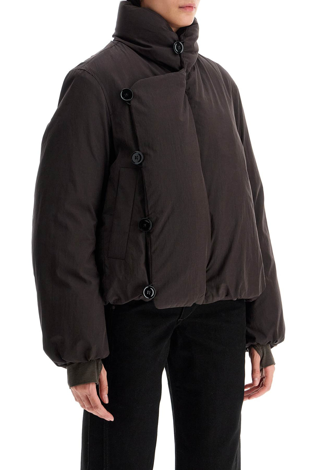 Short Boxy Down Jacket