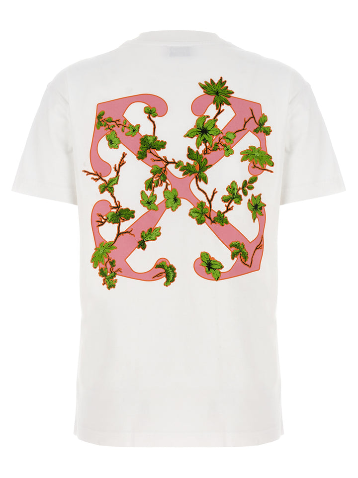 Ramage Flower Arrow T-Shirt White