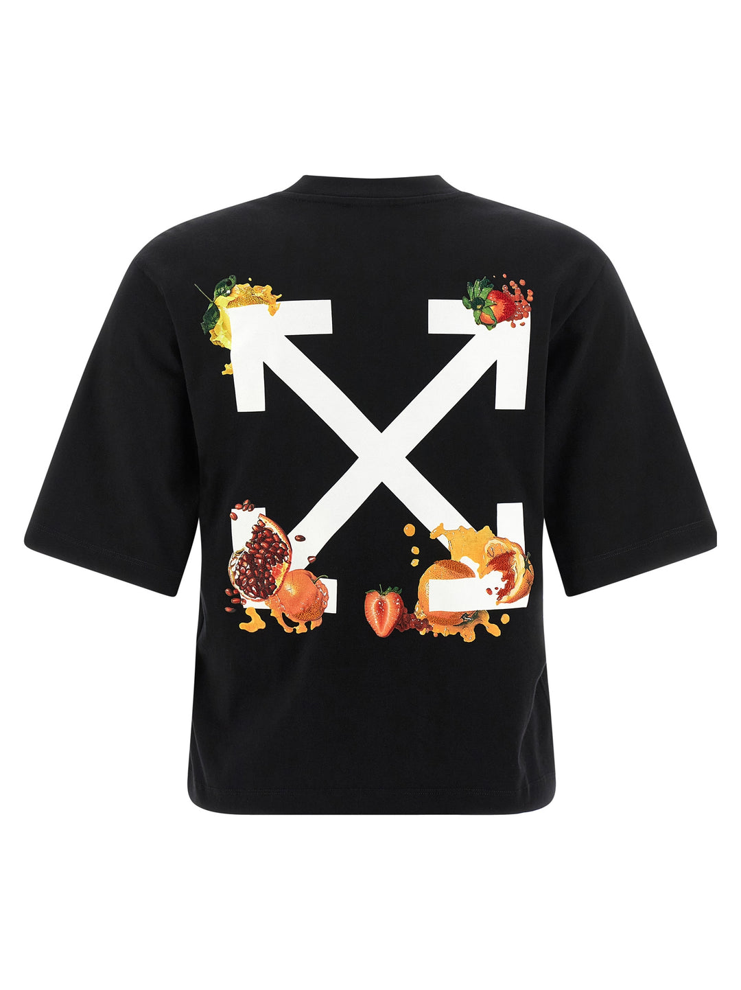 Off-White Emb Fruits Arrow T-shirt - Black | 871bb112299b5a43a821d9a54da834d73e10eb1b
