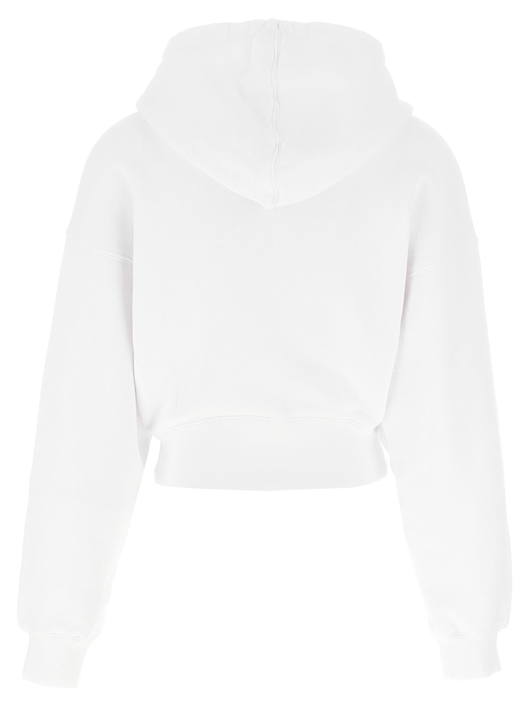 Embr Script Type Sweatshirt White