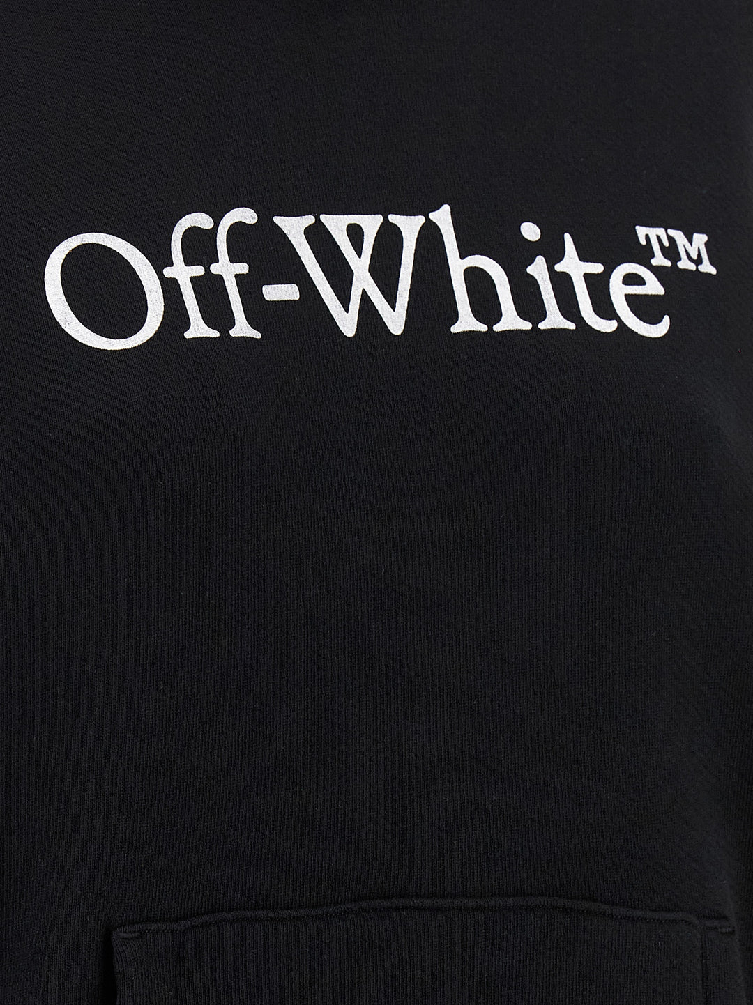 Off-White Big Logo Bookkish Sweatshirt - White/Black | d25b12880ff2b618f43ebcf8e14a1e7b2e6427a0
