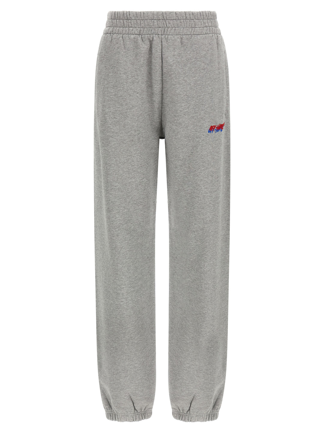 Off-White Logo Embroidery Joggers Pants - Gray | d8d41c00568ea55d360b41e4cf0f712b519b5528