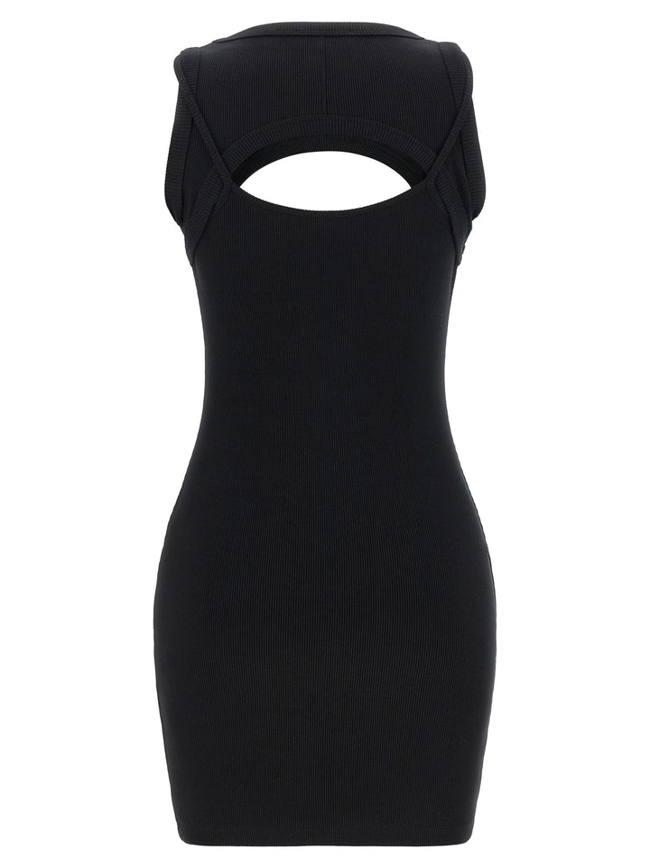 Off-White Off Stamp Dresses - White/Black | 090cc3c33520f975d7d22492c43a652463aa6ee3