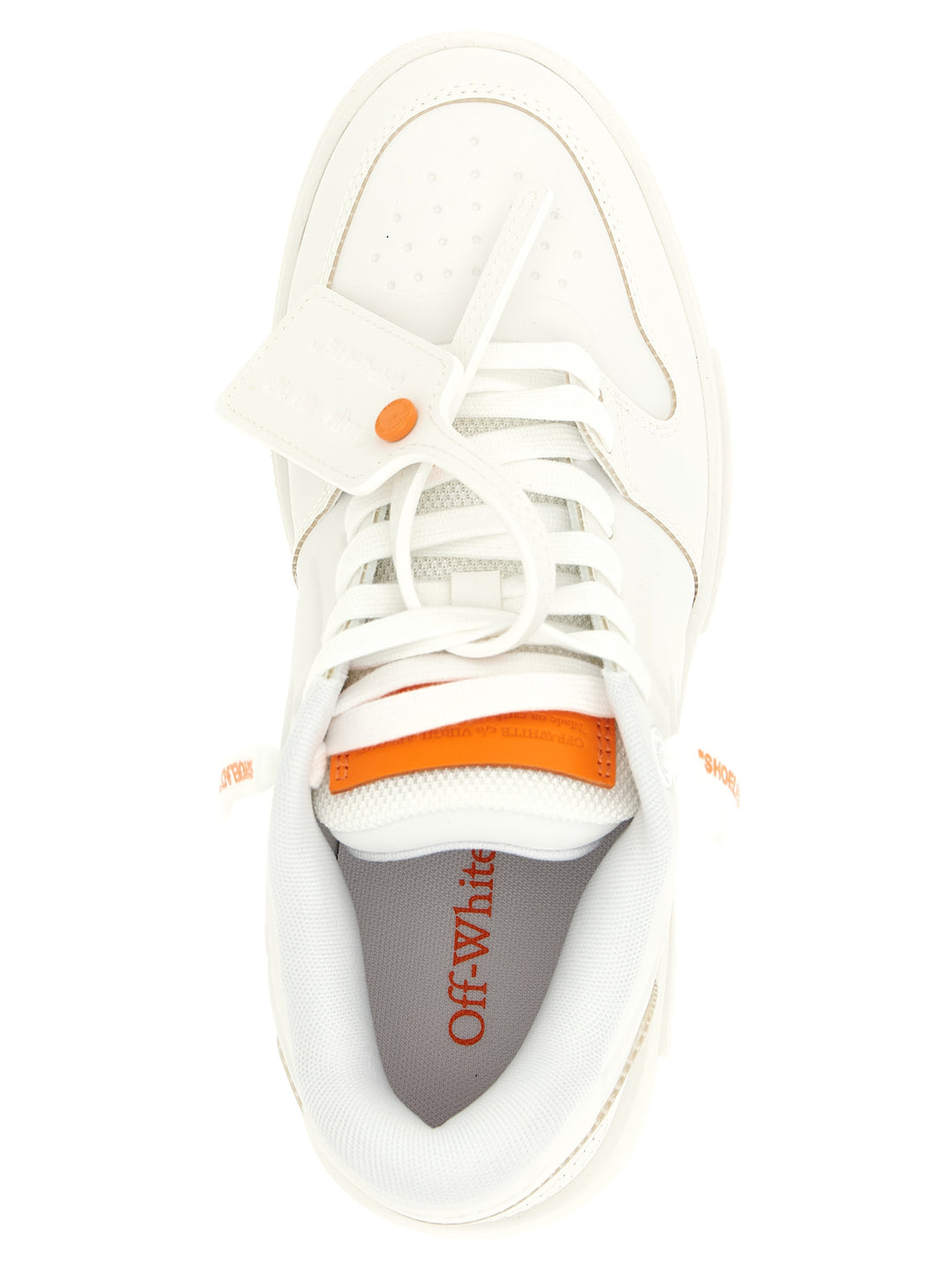 Off-White Out Of Office Molded Sneakers - Orange | 1d7594513b3365f8efcfbd28c4febdaf839379ac