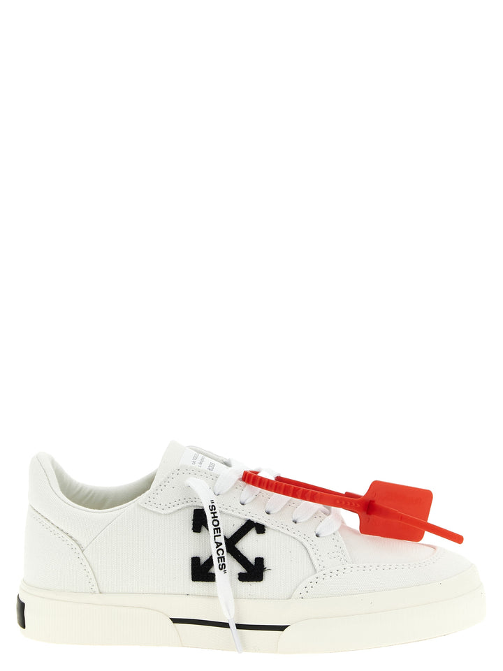 Off-White Vulcanized Sneakers - White/Black | 40170e8a033d254836b05432a8b2ca2520b78321