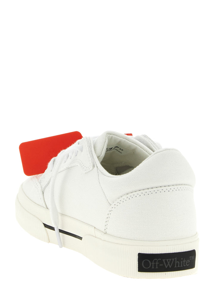 Off-White Vulcanized Sneakers - White/Black | 4f1e7d981e80b80bce45e270db8ab692a83d9e28
