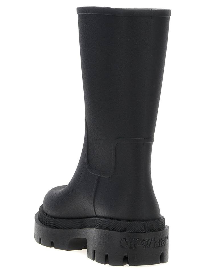 Reboot Rainy Daisy Boots, Ankle Boots White/Black