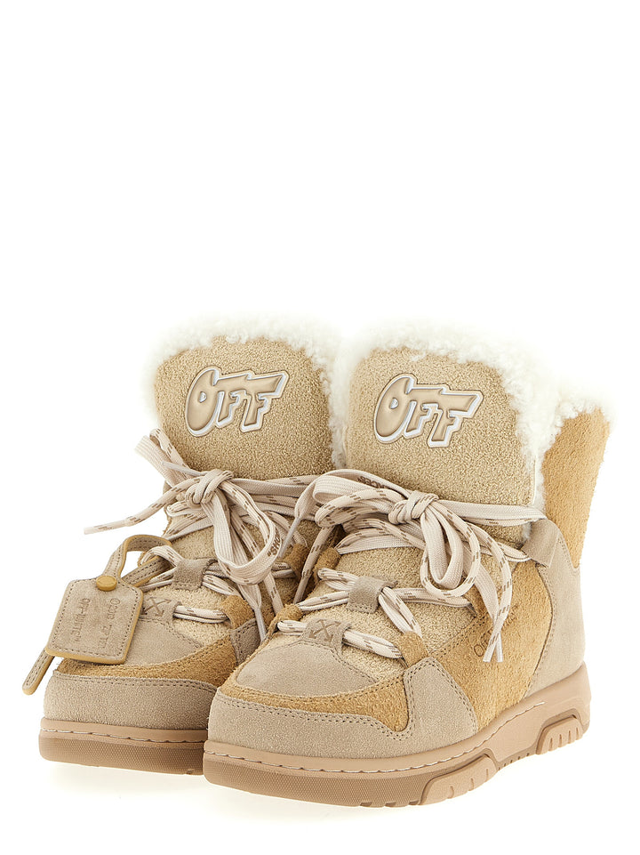 Off-White Winter Boots and Ankle Boots - Beige | 8d7250b96eef5651fc11d9e507ba684ca1c97cb9