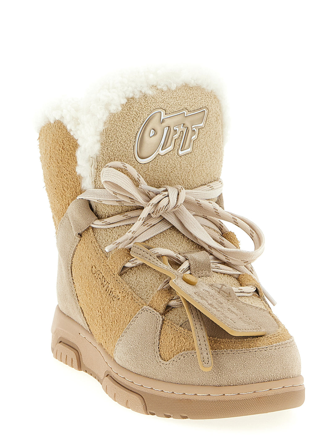 Off-White Winter Boots and Ankle Boots - Beige | d7a9df1d4a9bfeb7289dc94439b2970a6d33659a