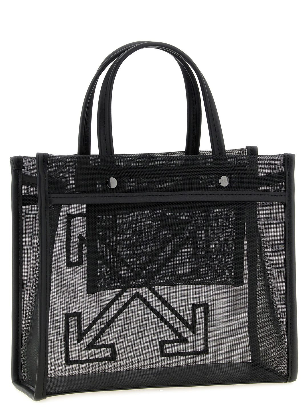 Off-White Market Tote Bag - Black | f988d816e3e48cf6059588213172a8e3e100ce12