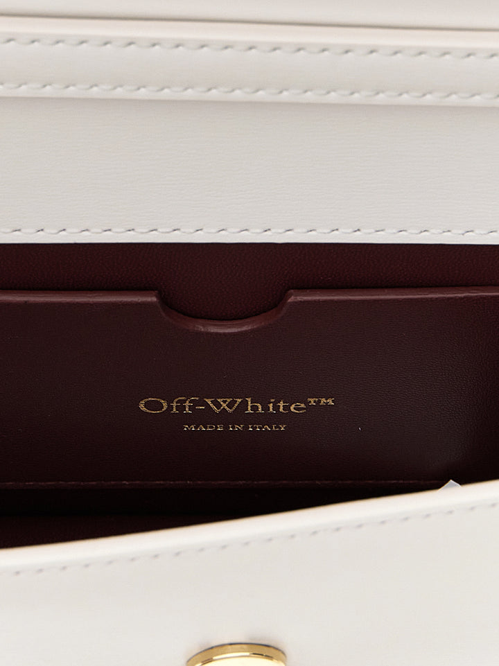 Off-White Jitney 1.0 Shoulder Bags - White | 63d88bbbd7b12aefa88e0fdf3d79841a825c6f71