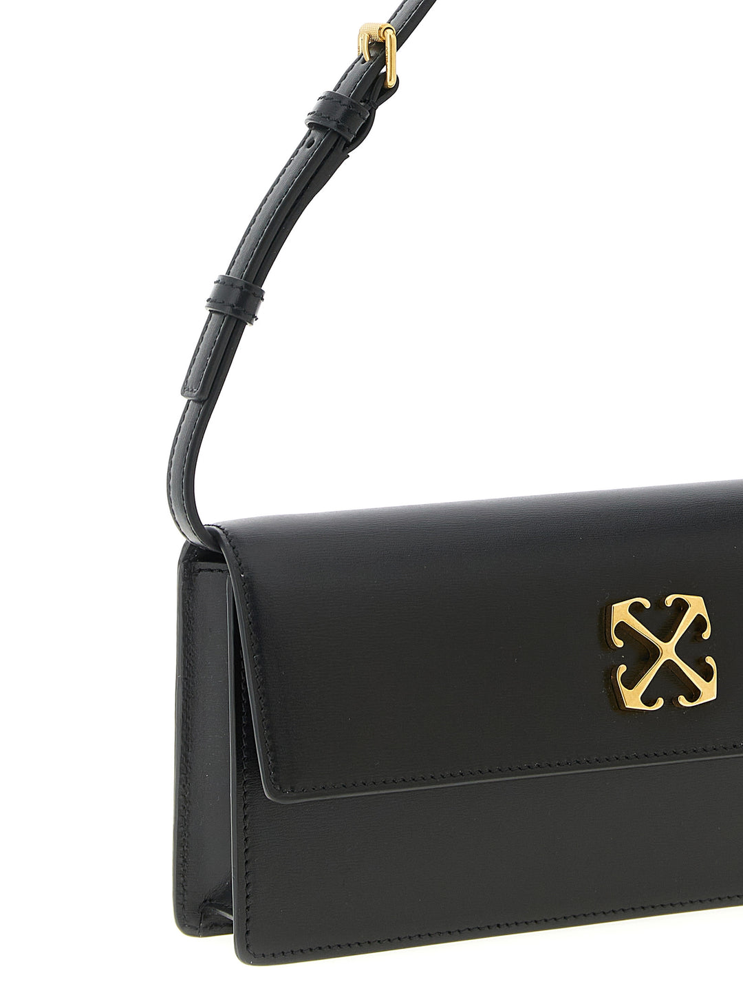 Off-White Jitney 1.0 Shoulder Bags - Black | 2cac84ac7aa955cf09568fd1d3975c4ca3ebe8f5