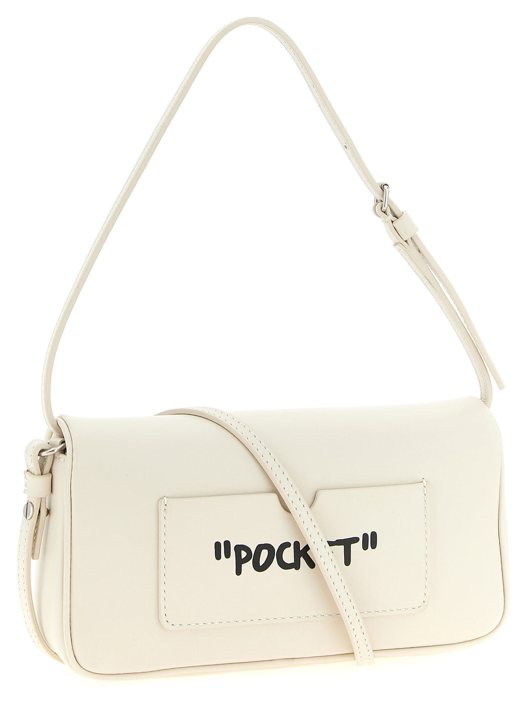 Off-White Jitney 0.7 Shoulder Bags - White/Black | d61ec26ce20726bfbd62a7deb28a3e87cf5b65b2