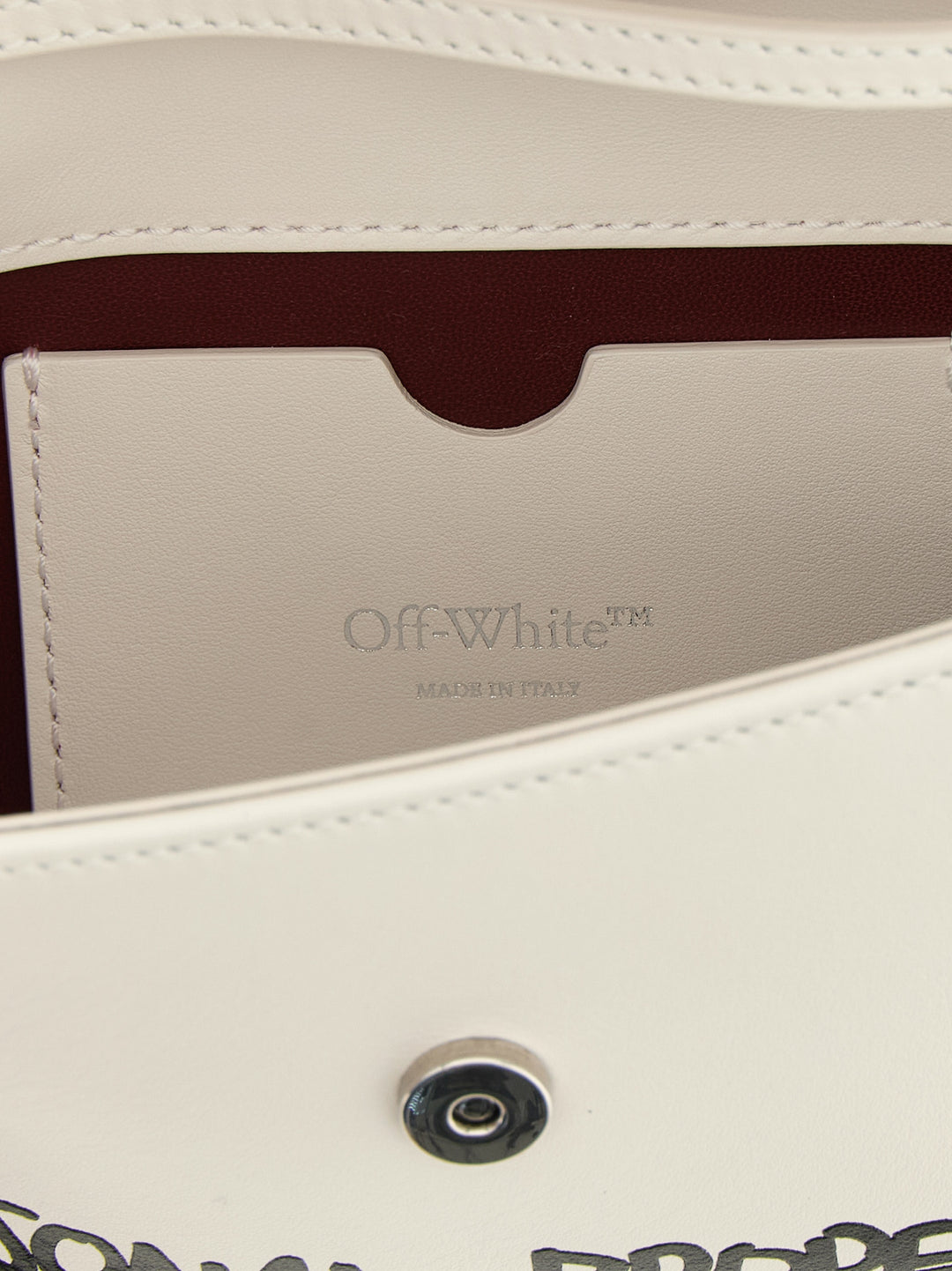 Off-White Jitney 0.7 Shoulder Bags - White/Black | 7965bbb8376e7df500a0b6f572883f9f6a09f0b8