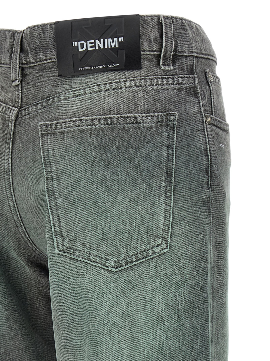 Off-White Spray Susy Jeans - Gray | e50e0157087dface6f2dcdae792fce74a8c7d4f0