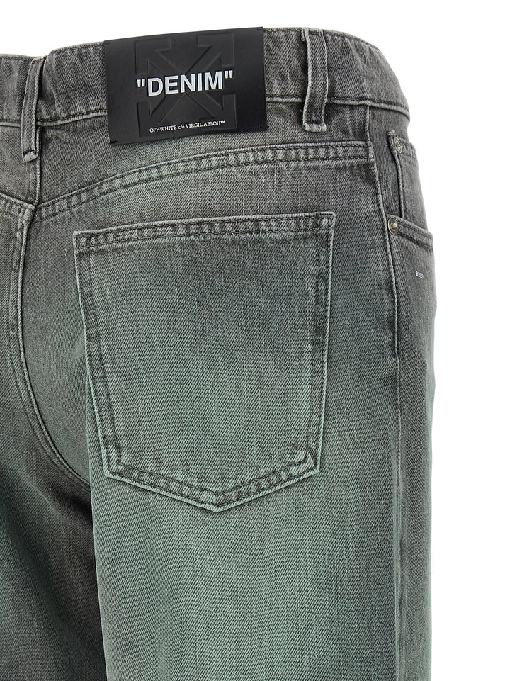 Off-White Spray Susy Jeans - Gray | e50e0157087dface6f2dcdae792fce74a8c7d4f0