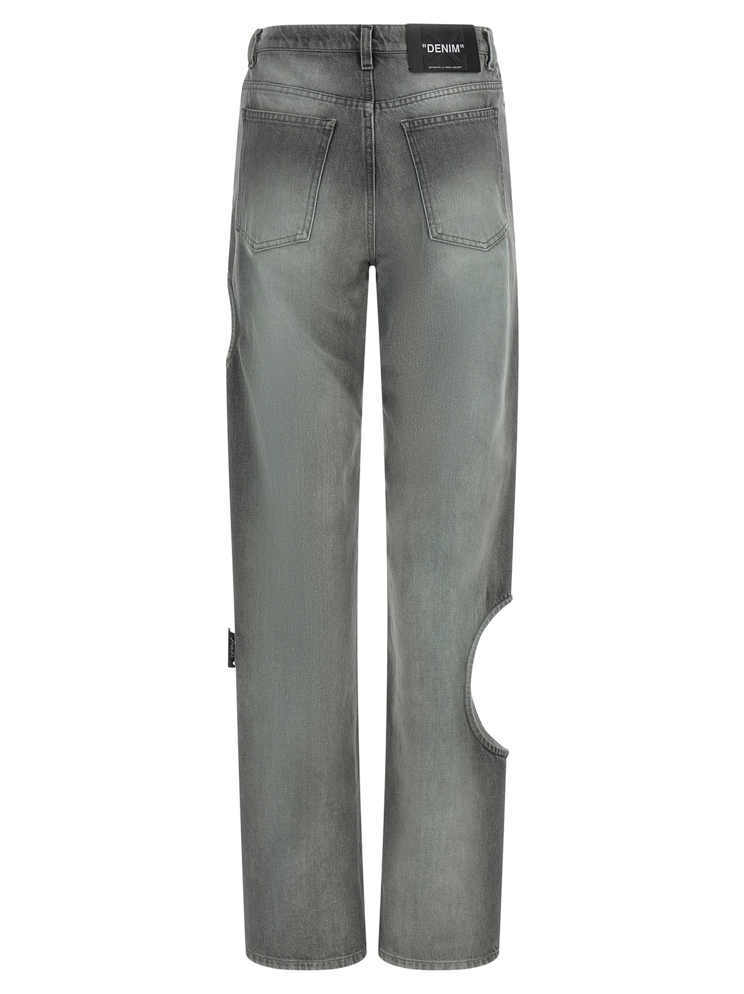 Off-White Spray New Meteor Jeans - Gray | d8639c133ef2690efc16726648280aa287ec67dd