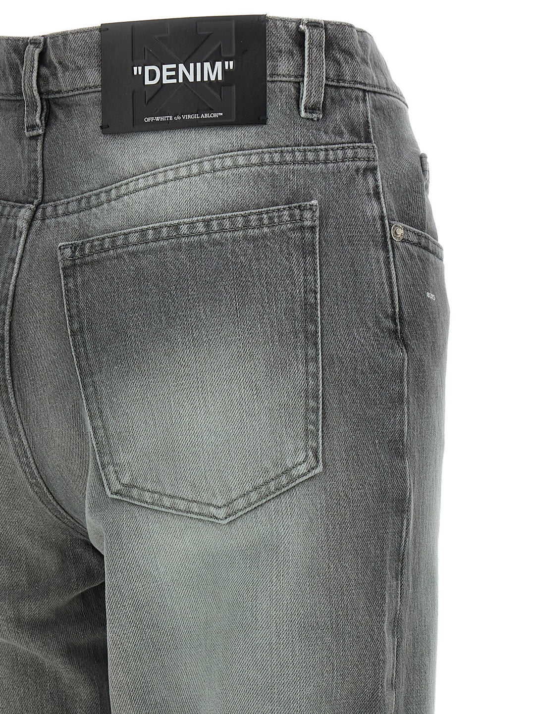 Off-White Spray New Meteor Jeans - Gray | e04a89426a02d651d788ecaf3b18e19e933bff71