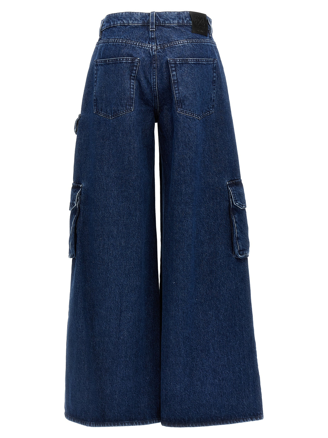 Cargo Wide Jeans Blue