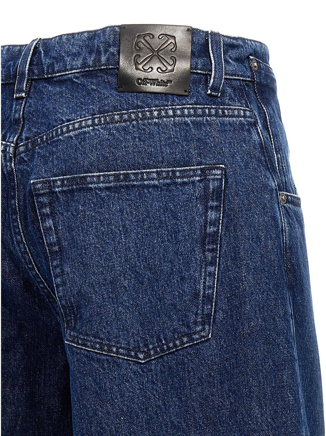 Cargo Wide Jeans Blue