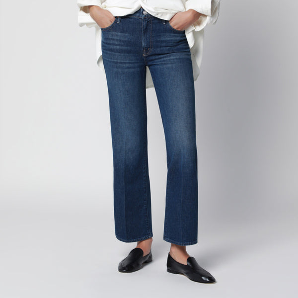 The Lil Kick It Jeans In Dark Blue Washed Denim