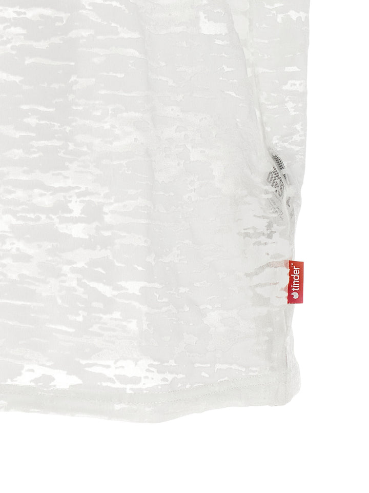 Diesel Pr-T-Nots-Mati-R T-shirt - White | a6c1ce945103abfab6d844cced216e2eeb307656