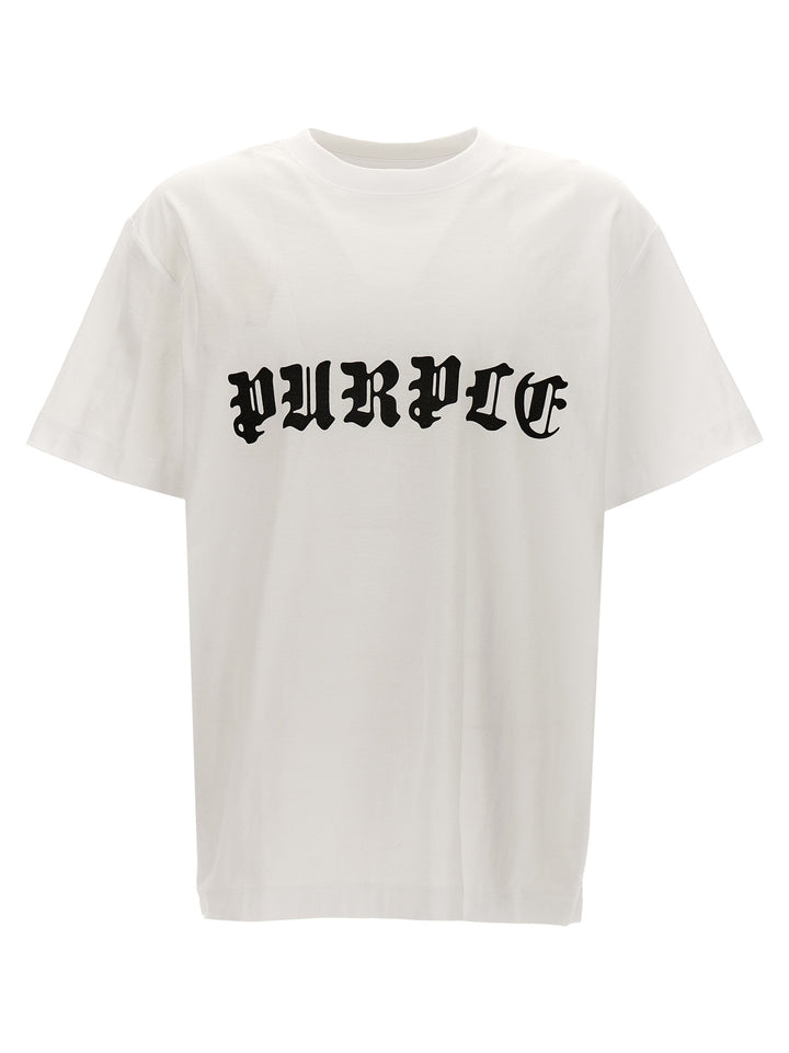 Logo Print T-Shirt White/Black