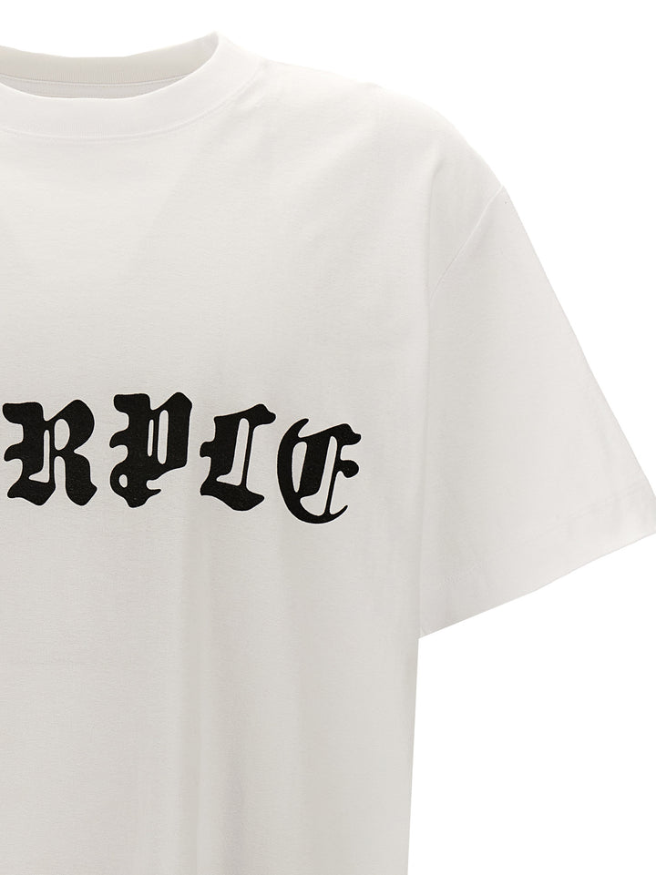 Logo Print T-Shirt White/Black