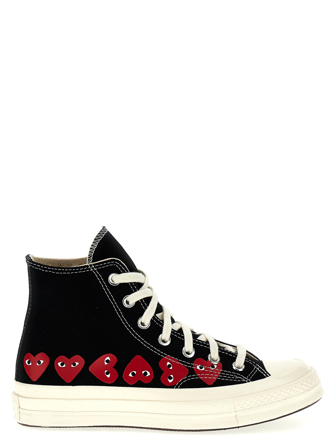 Comme Des GarçOns Play X Converse Sneakers Black