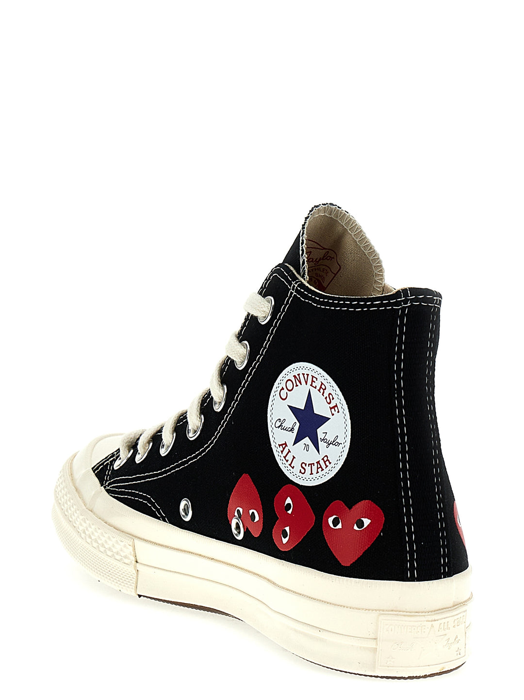 Comme Des GarçOns Play X Converse Sneakers Black