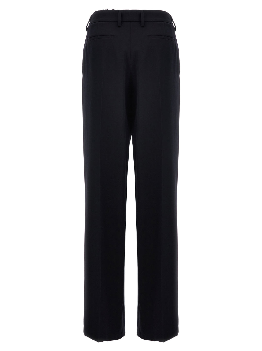 Prada Gabardine Trousers Pants - Blue | ef10727de5a789399ece816b4a0fda0633ae1bf8