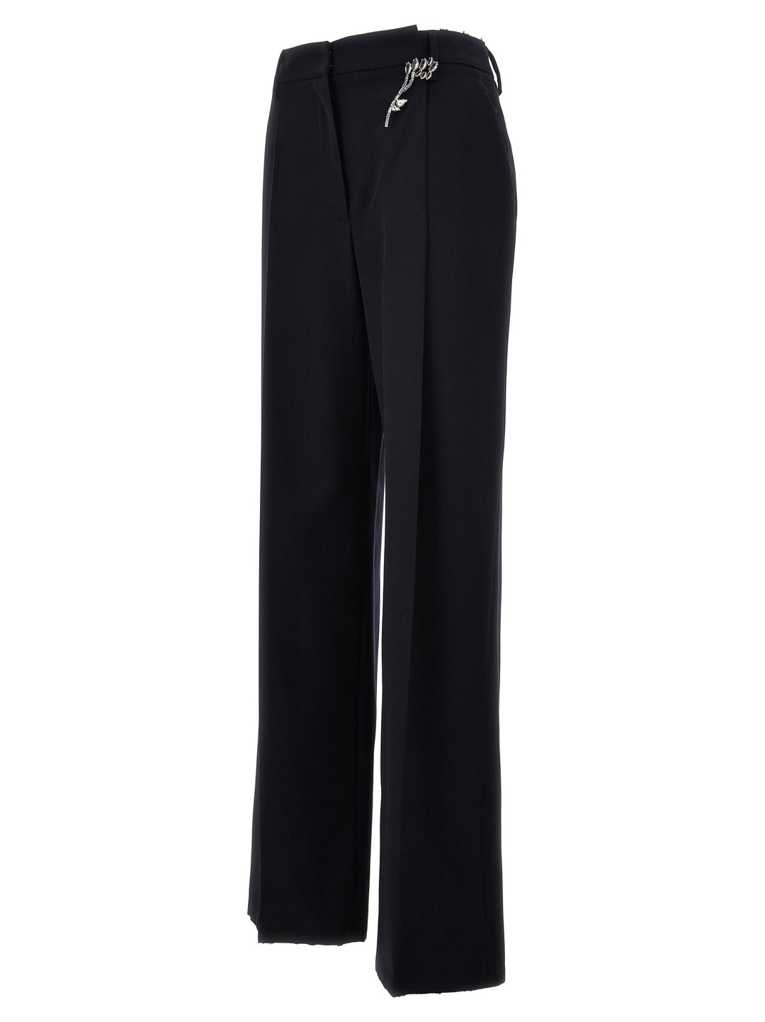 Prada Gabardine Trousers Pants - Blue | 3a952df5dc54a57934053d6b9174b326f7ab4b21