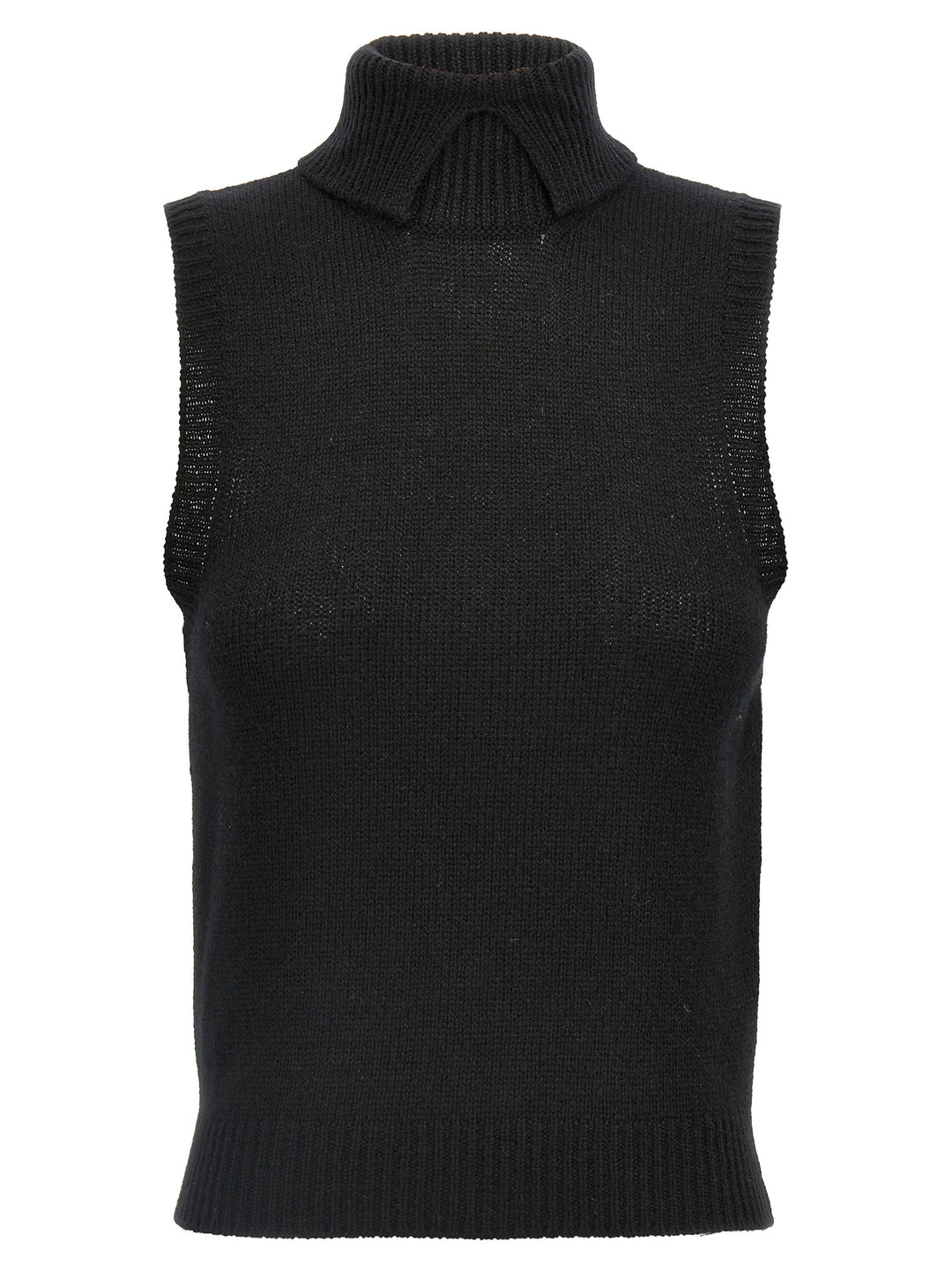 Prada Cashmere Vest Gilet - Black | f3898b7a00c3f04d2d27d4677d4183a6145ac76a