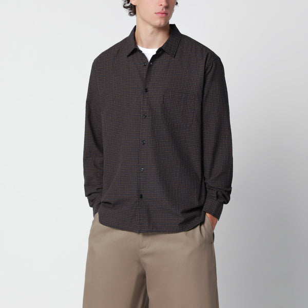 Cotton Shirt With Check Pattern