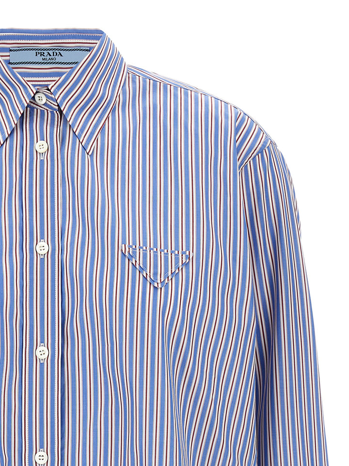 Prada Striped Shirt Shirt and Blouse - Multicolor | 2fd6a78677327e0efbbd85608ac4e9fd8d841b6f