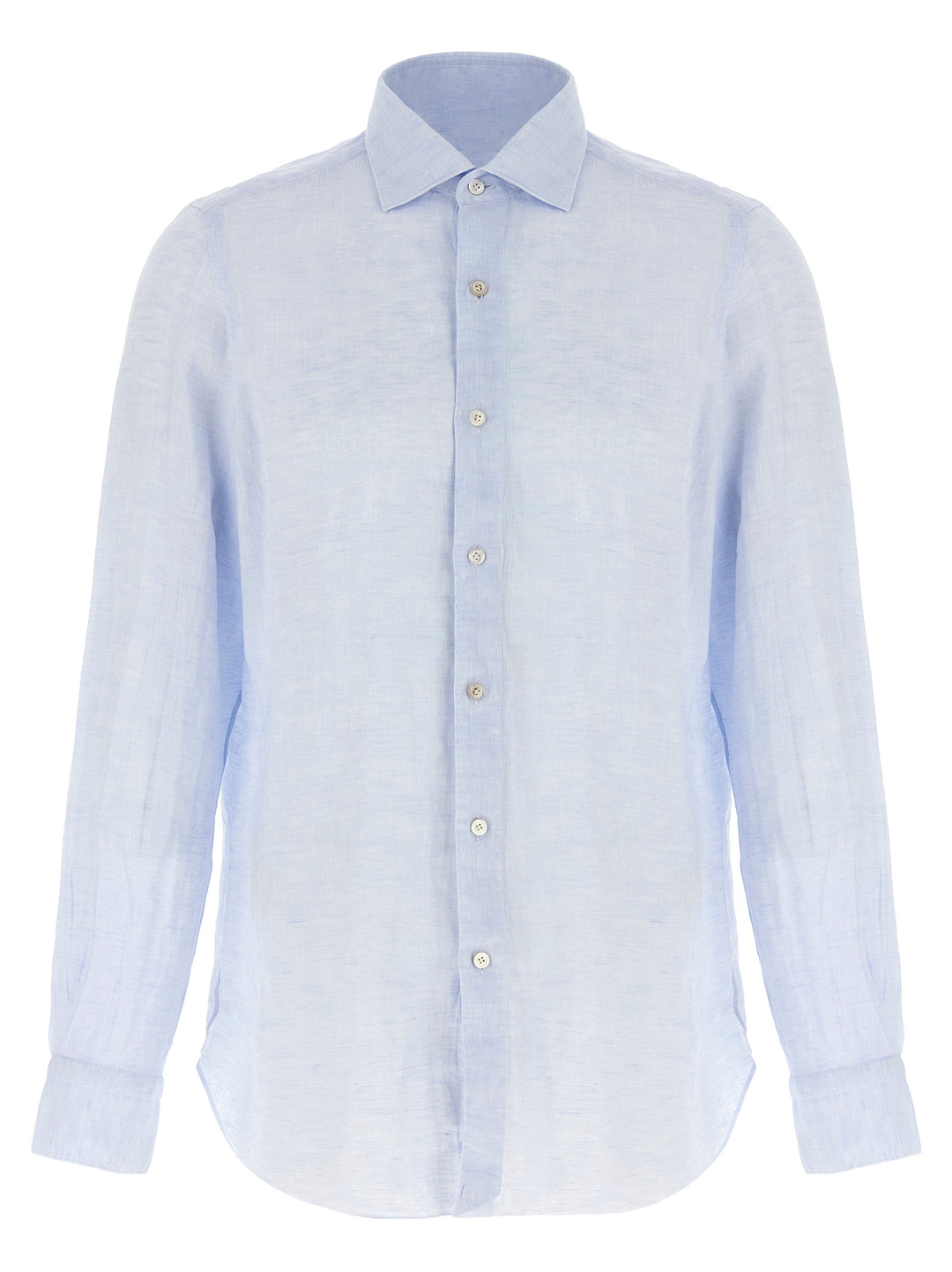Finamore Gaeta Shirt and Blouse - Light Blue | 11c84e3da2d33b6f60447c573ab074665260c083