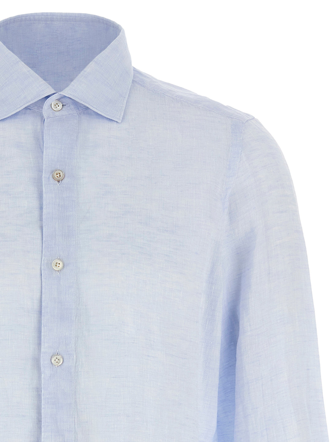 Finamore Gaeta Shirt and Blouse - Light Blue | 89ae132b05a7828219df0746515d5919571d73d6