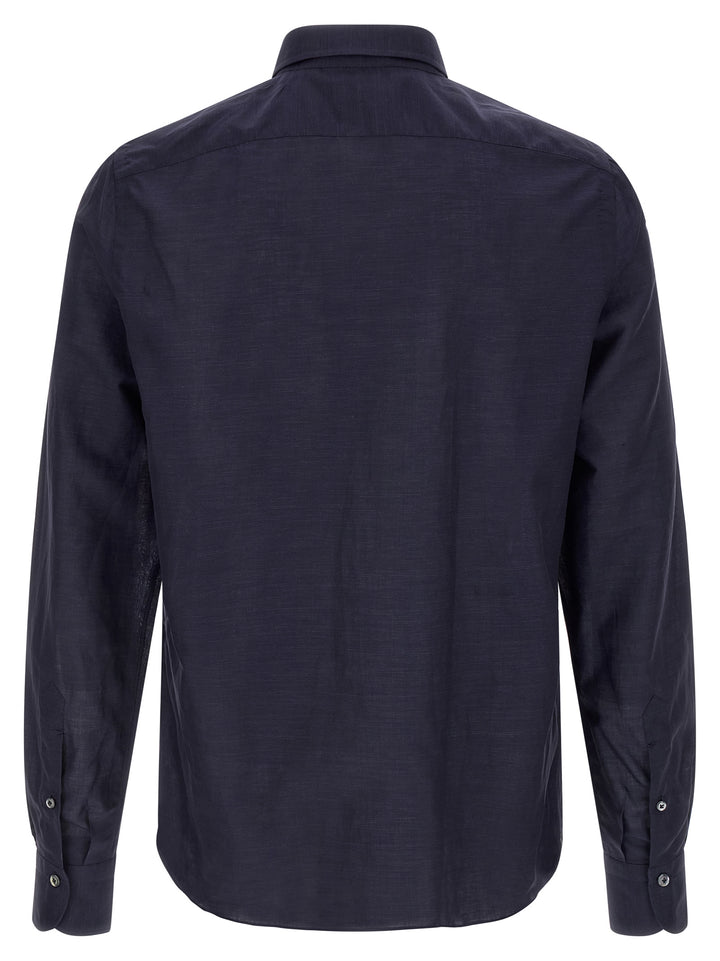 Finamore Porto Shirt and Blouse - Blue | 8e733c7310b91c02e8e3871605b274b519299984