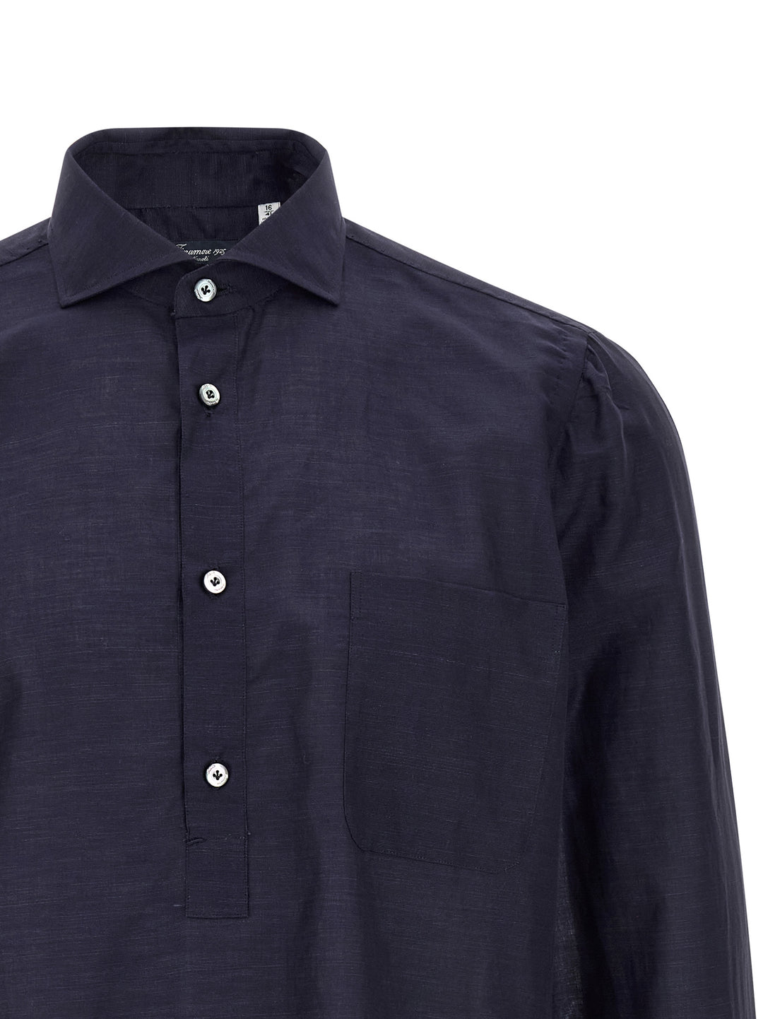 Finamore Porto Shirt and Blouse - Blue | 37206fbc8da9e013fe8465308a5885f4c6c385fb