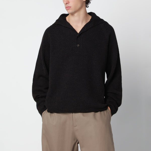 Dark Brown Wool Sweater