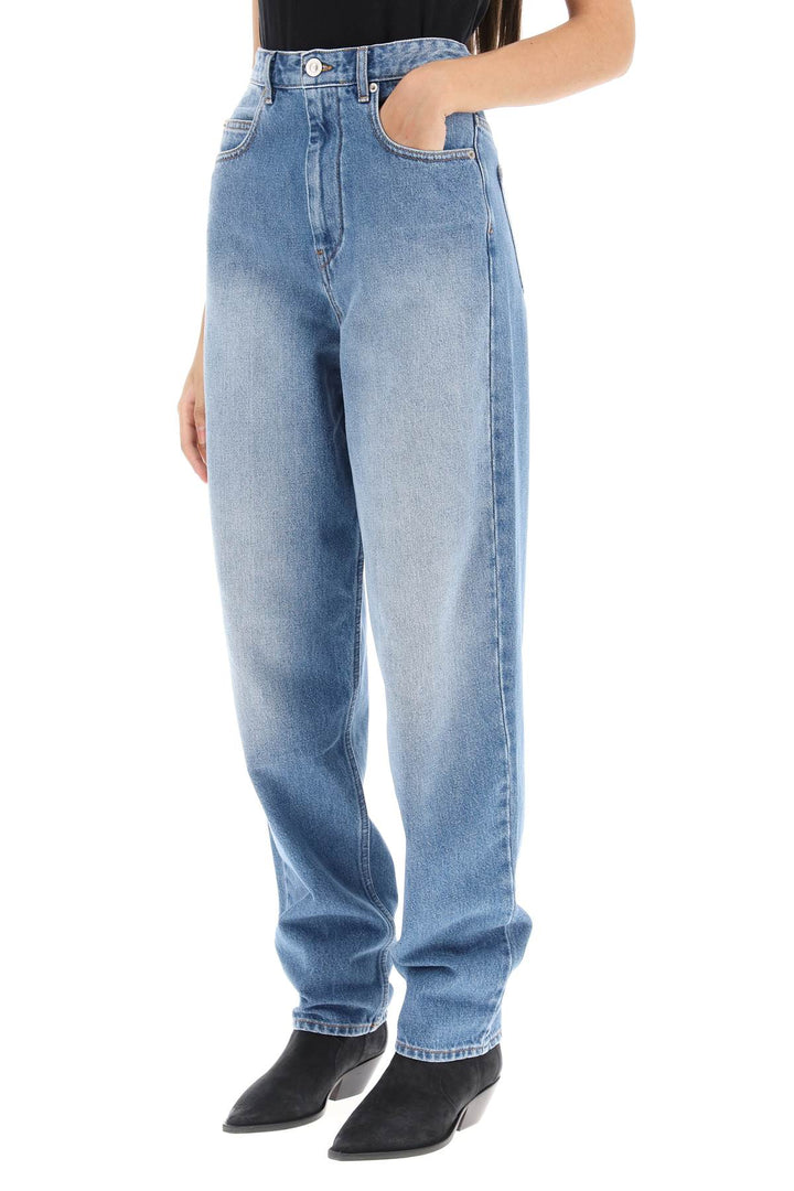 'Corsy' Loose Jeans With Tapered Cut