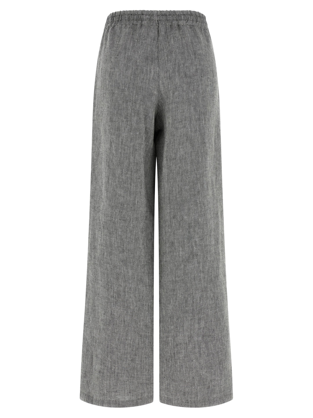 Federica Bonifaci Linen Trousers Pants - Gray | fef258c380d4164794df78bc6f416a8263c5bb95