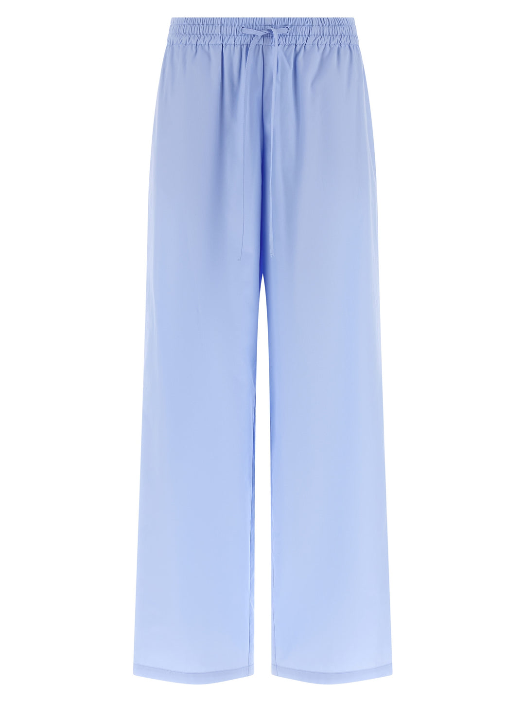 Federica Bonifaci Poplin Pants - Light Blue | 33b4e4b31e64f1a3c5262fbcef64d09d06f71375