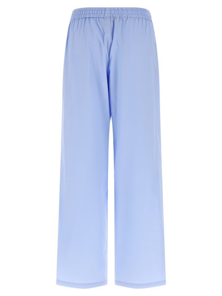 Federica Bonifaci Poplin Pants - Light Blue | 2cbaefcfed4d7f0751ba691f7fb7ddfeaeb9dd7a