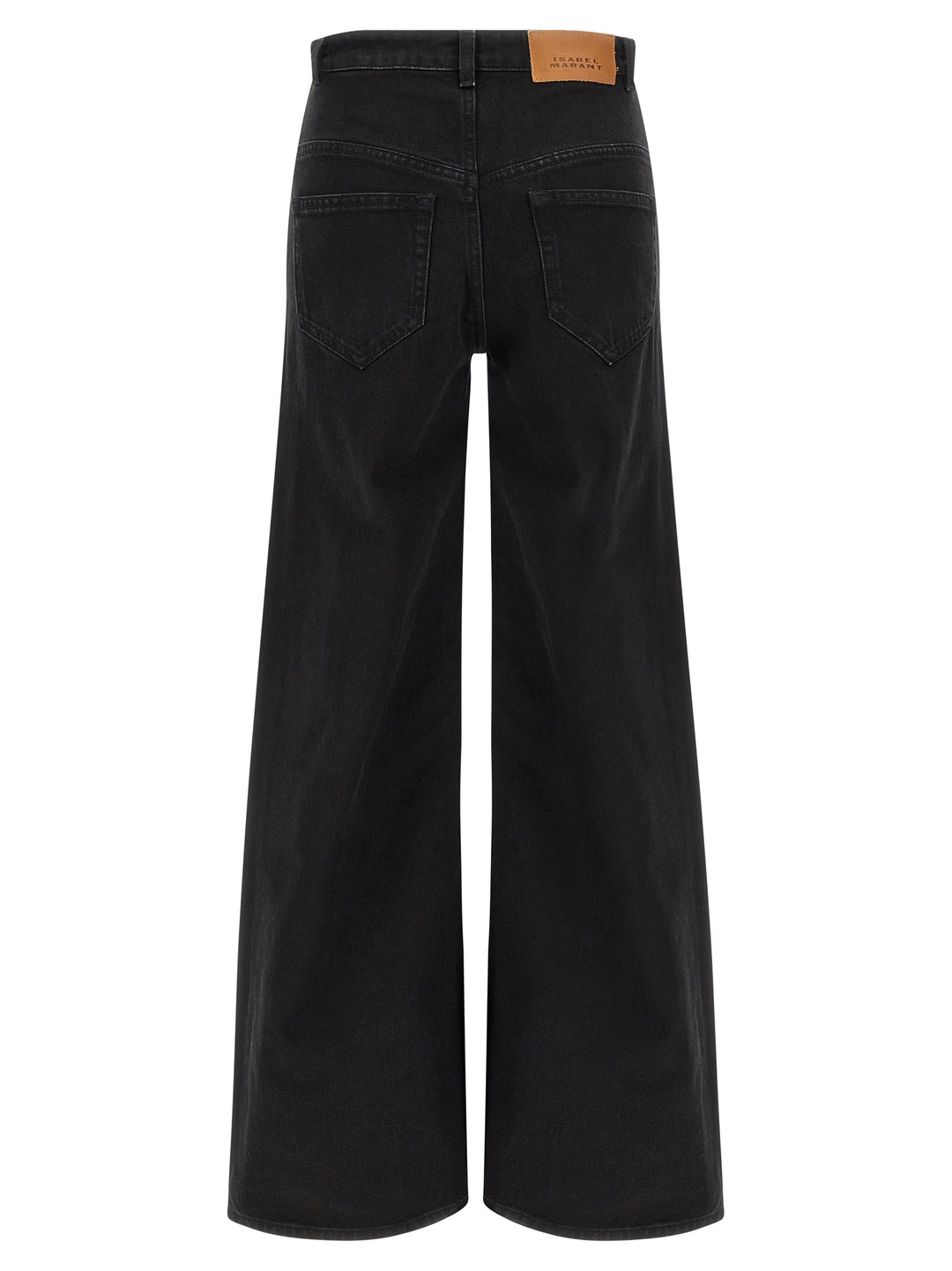 Marant Etoile Lemony-Gz Pants - Black | 02da2a9eef7b1a855e90e75ab5b3c9bba1553c54