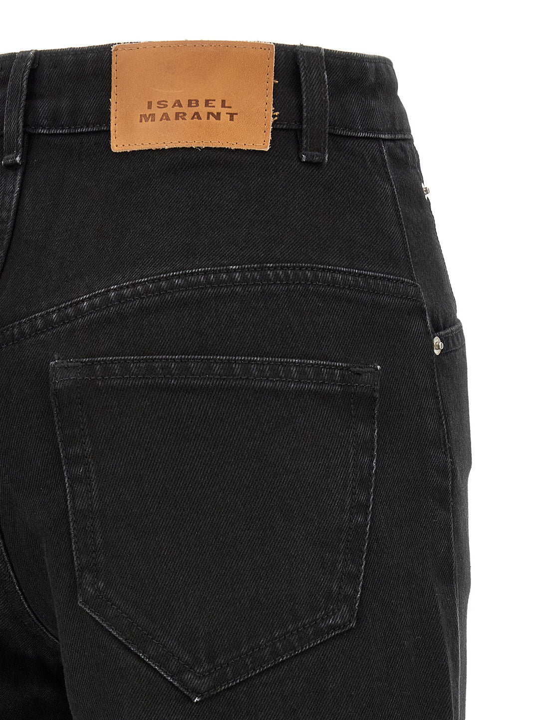 Marant Etoile Lemony-Gz Pants - Black | 4954d8d5454cc0ac68a66cb06ef50ed2baef69c5