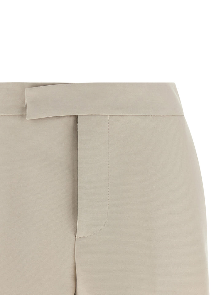 Federica Bonifaci Cotton Bermuda Shorts Bermuda and Short - Gray | 61369a5b1cfa14c7ea9f5dc4bb161be7e890030e