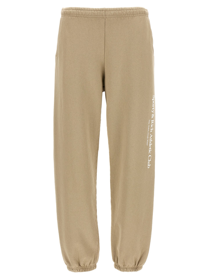 Athletic Club Pants Beige