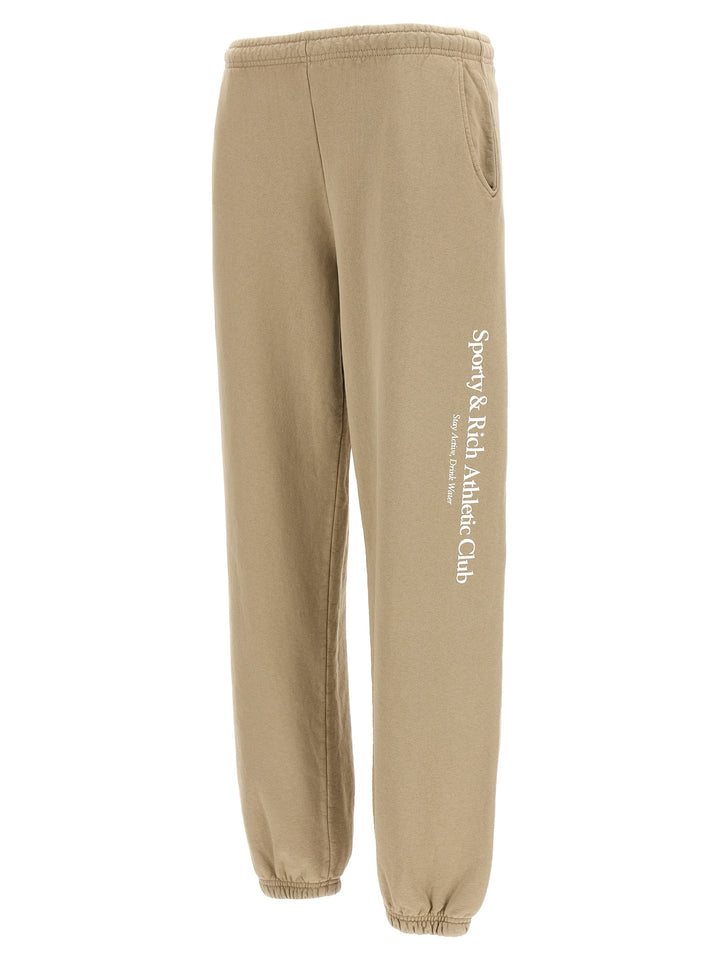 Athletic Club Pants Beige