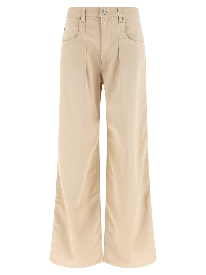 Isabel Marant Rodayna Jeans - Beige | b11e51fac0381e5e6b0af34e2c79e8da2afdff56